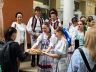 Erasmus u nás - privítanie chlebom a soľou